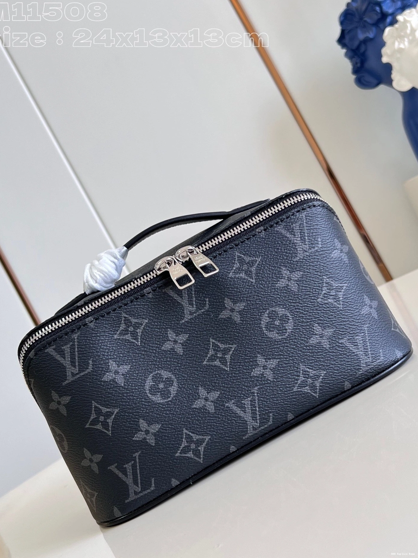 Aaa replica ru BAG-24*13*13CM VUITTON LOUIS TOILETRY 0816